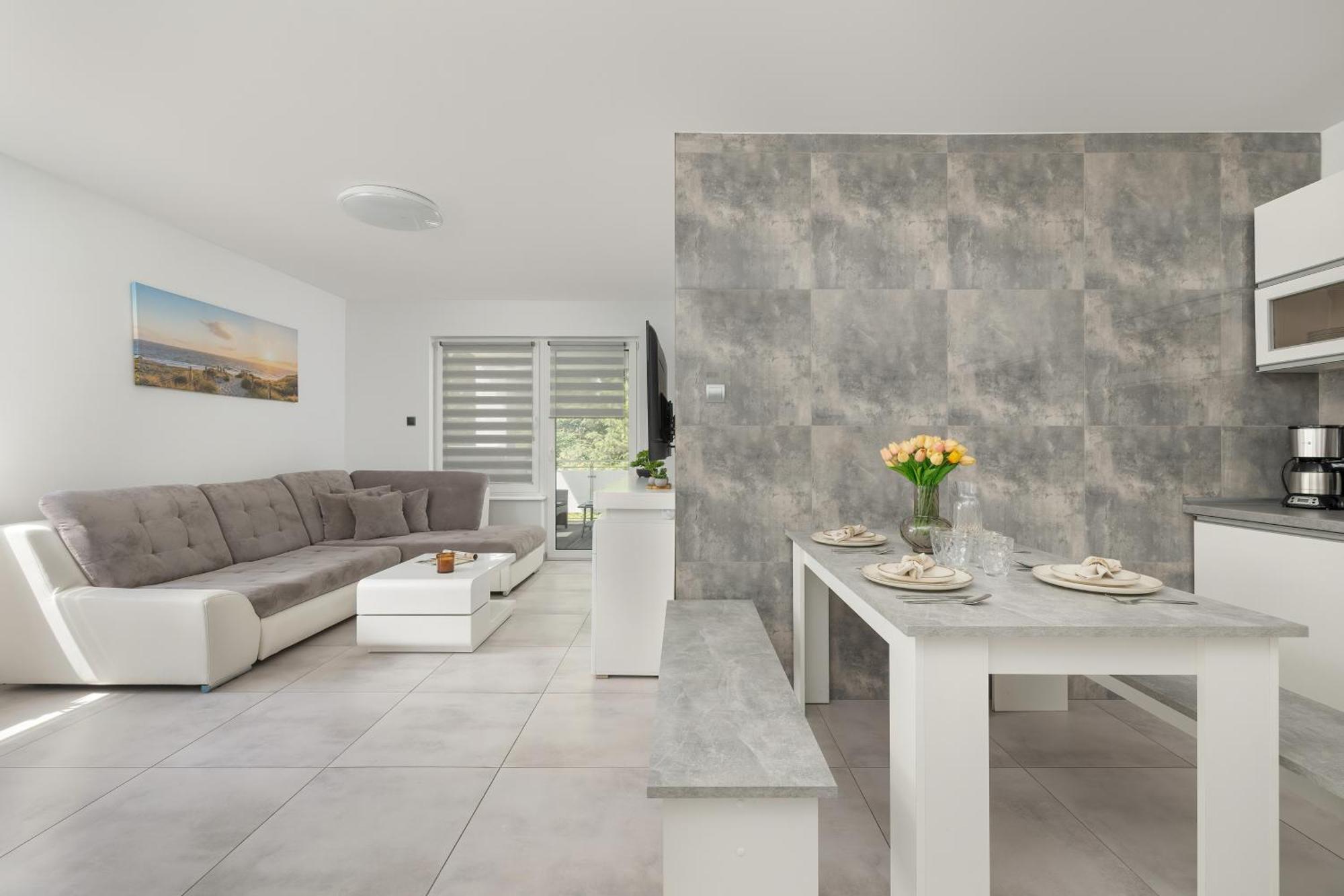 Family Apartments Herberta With Terrace And Parking By Rent Like Home Свиноуйсьце Экстерьер фото